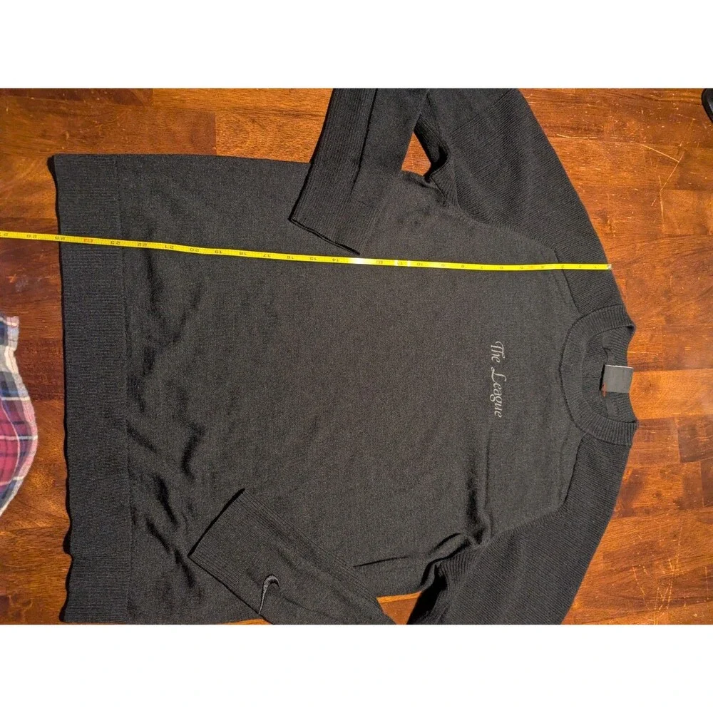 Nike Tiger Woods Wool Blend Golf Sweater The‎ League Medium Black Knit Pullover